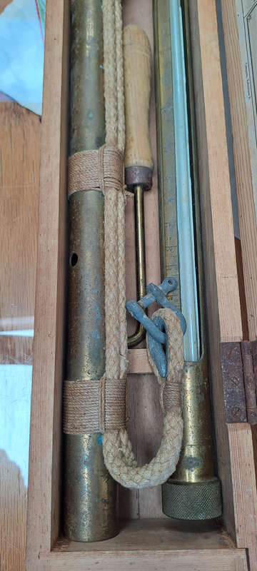 Very Rare `Sigurdssons` depth recorder. Made in Denmark by Iver C Weilbach and Co Circa 1910
