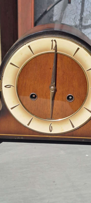 German clock with FHS 66 150 010 movement complete