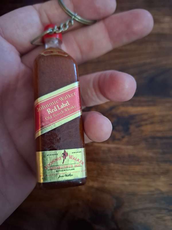 Johnnie Walker Red Vintage Keyring
