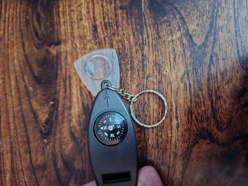 3 in 1 Survival Keyring