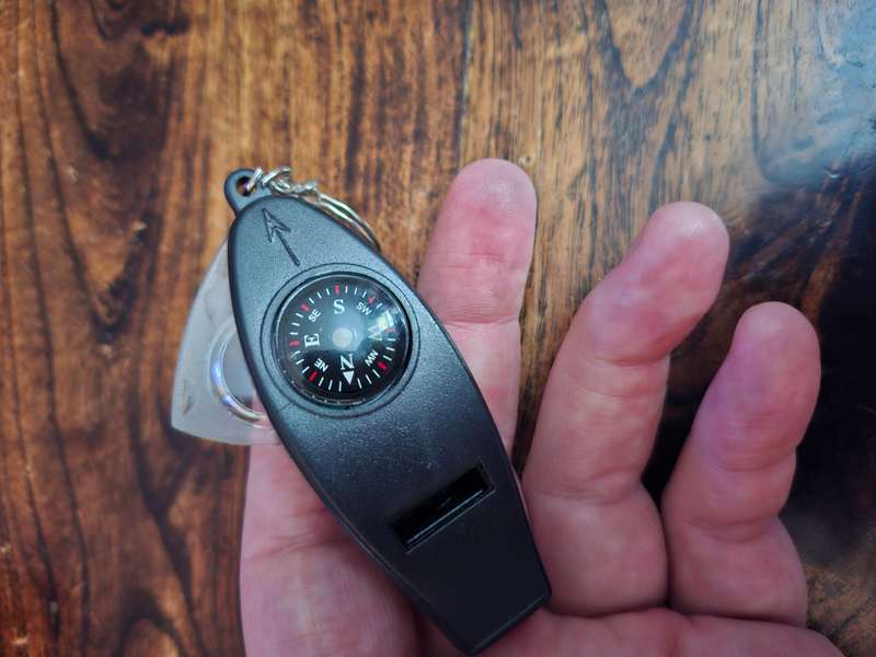 3 in 1 Survival Keyring
