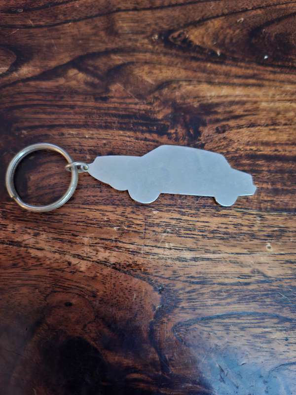 Stainless Steel Chrysler keyring