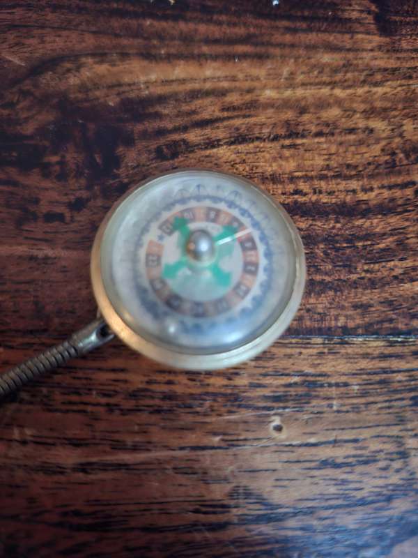 Vintgage Roulette Wheel keyring