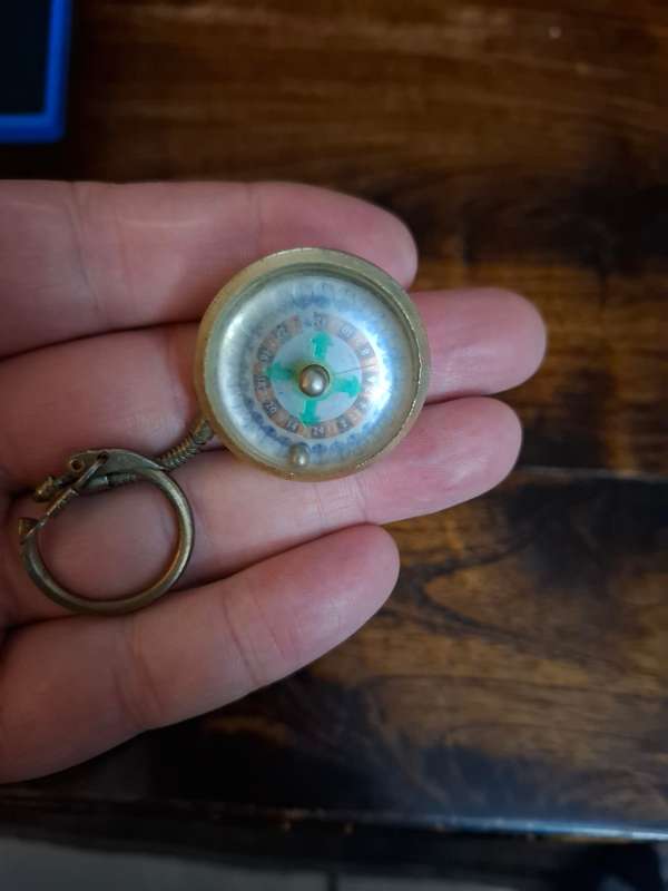 Vintgage Roulette Wheel keyring