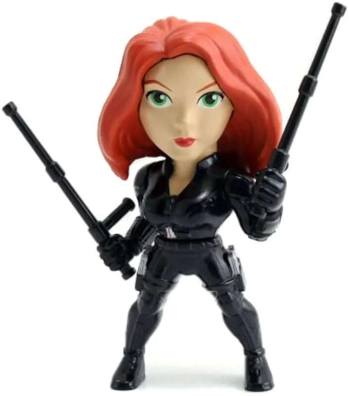Marvel Avengers Black Widow Metal Die Cast Figure 10Cm