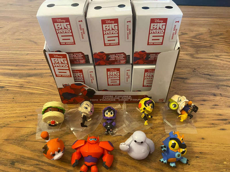 DISNEY BIG HERO 6 - SERIES WAVE 1 - CHIBI MINI FIGURE - SEALED !!!