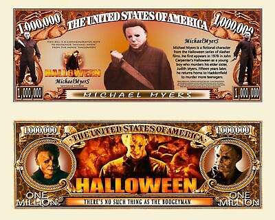 MICHAEL MYERS MILLION DOLLAR NOVELTY  BILL