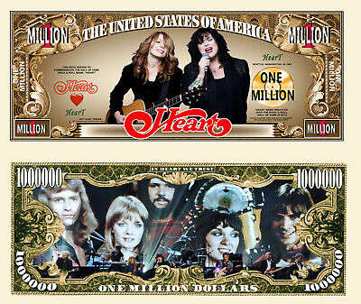 HEART MILLION DOLLAR BILL