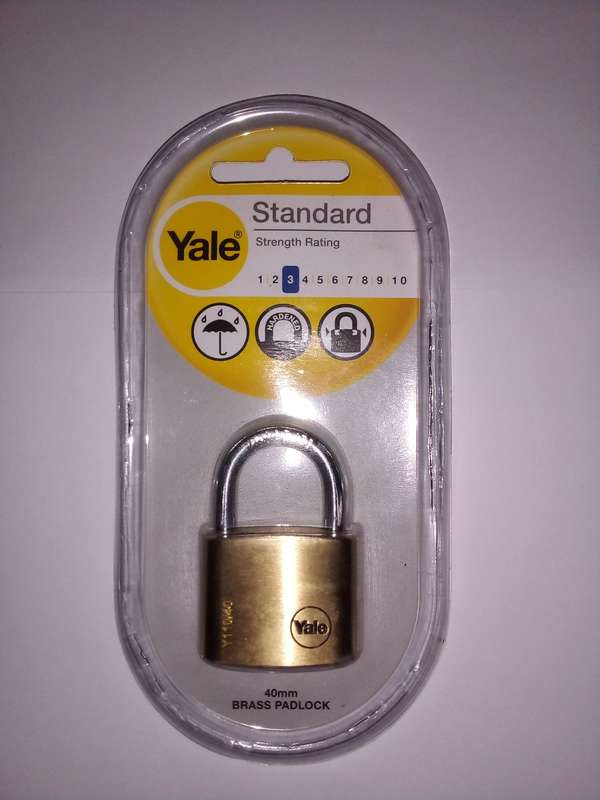 Bargain Bulk buy - Brand New Yale 40mm - 6 Padlocks -