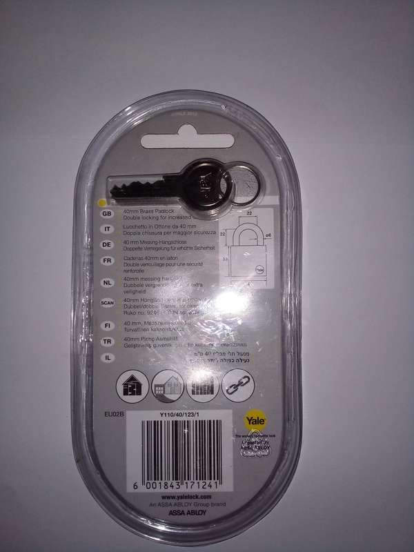 Bargain Bulk buy - Brand New Yale 40mm - 6 Padlocks -