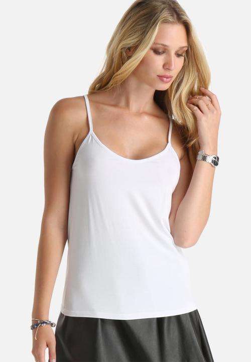 Julie Essential Cami White (Size L)