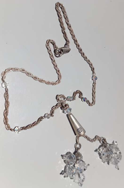 Authentic LAUREN MICHELLE Swarovski Elements Pendant Necklace