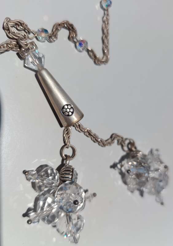Authentic LAUREN MICHELLE Swarovski Elements Pendant Necklace