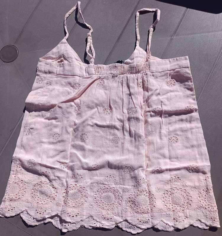 VERO MODA Singlet Top - Peach Whip (Size: XS)