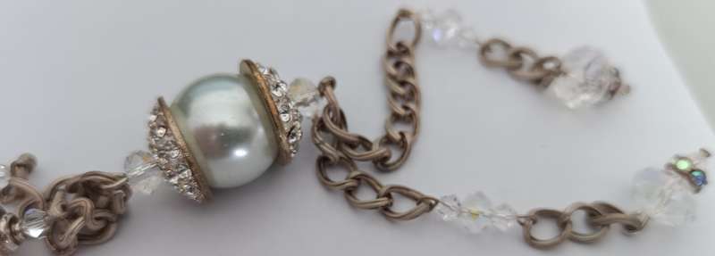Authentic LAUREN MICHELLE Swarovski Elements Pendant Necklace