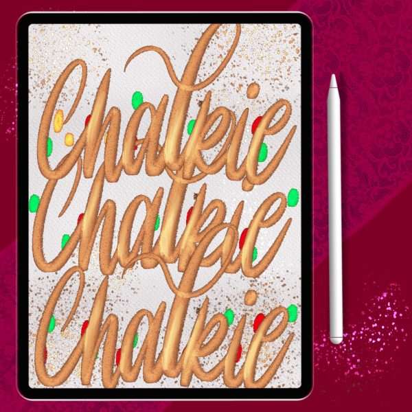 40 Brushes for Digital Calligraphy & Lettering