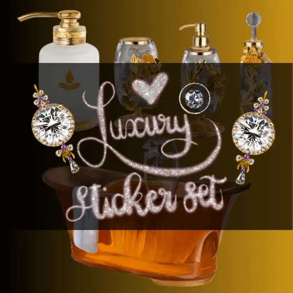 Magnifique Luxury Digital Stickers