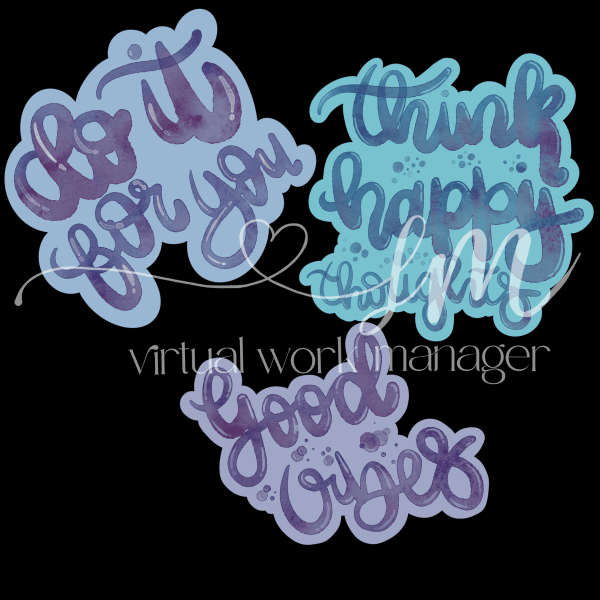 Inspired Watercolours Digital Stickers