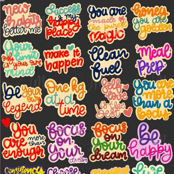 Inspired Gloss Digital Stickers