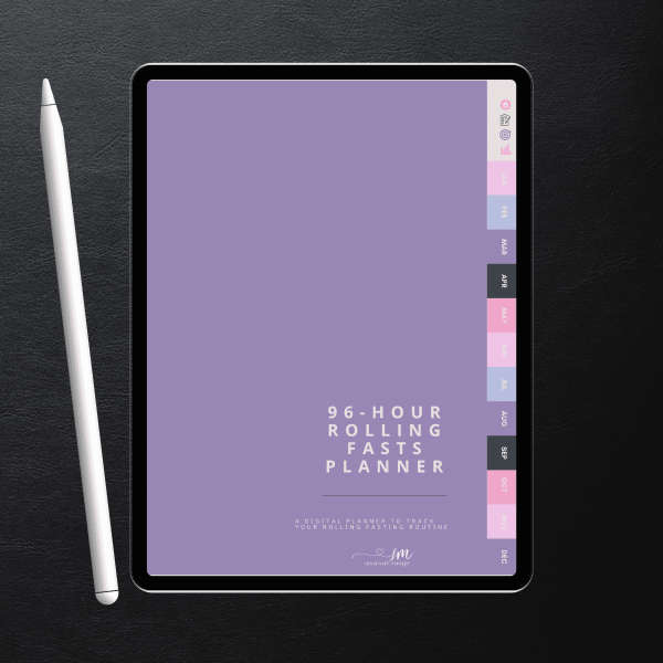 Weight Loss Tracker & Planner (Cotton Candy)