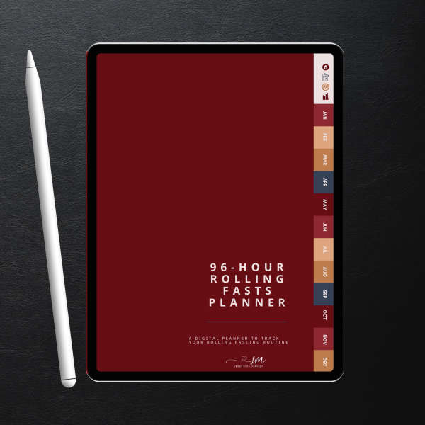 Weight Loss Tracker & Planner (Coffee Blues)