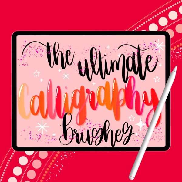 Ultimate Calligraphy Brush Kit | 16 Procreate Brushes
