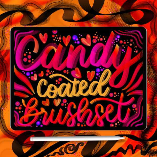 Candy Coated Procreate Brushset  30 Exclusive Brushes To Ignite Your Artistic Passion