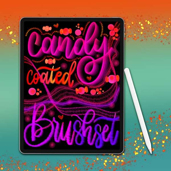 Candy Coated Procreate Brushset  30 Exclusive Brushes To Ignite Your Artistic Passion