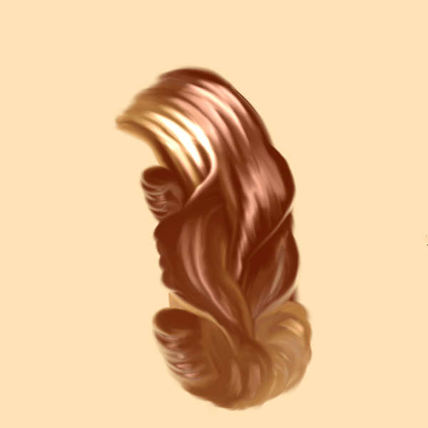 Hair #4 Brush for Procreate