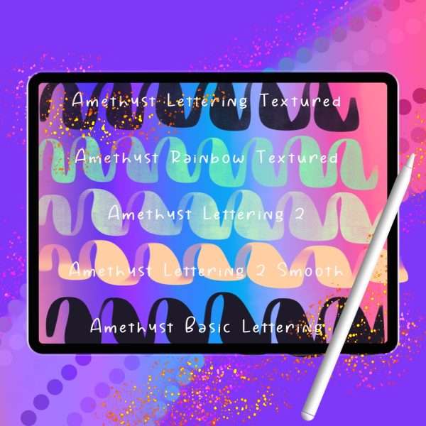 Amethyst Brushset for Procreate
