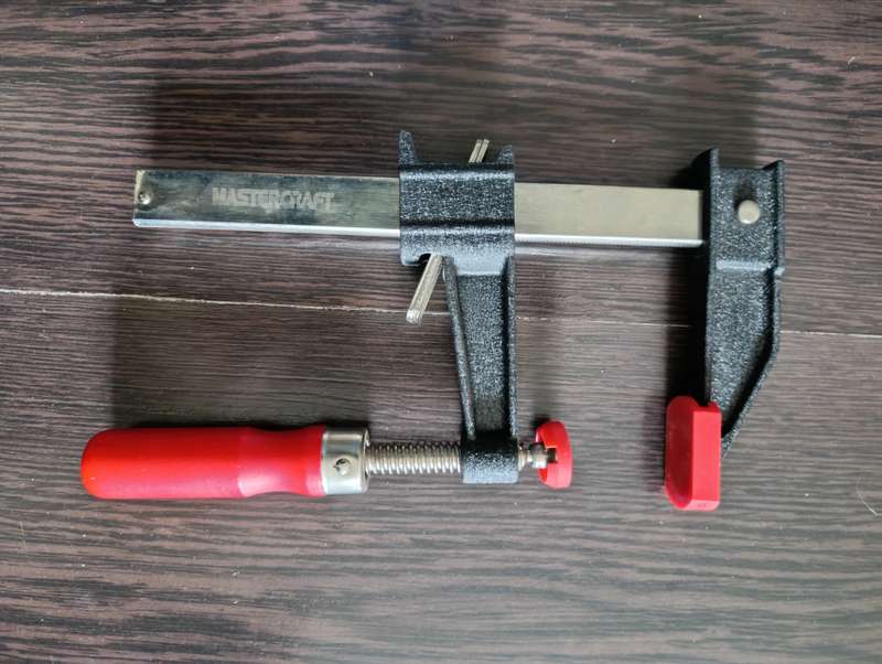 4x Mastercraft GS180911 Clutch Style Bar Clamp 63 x 150 mm