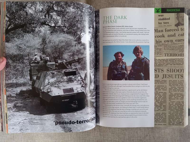 Selous Scouts Rhodesia: The Men Speak - Jonathan Pittaway - **SIGNED**