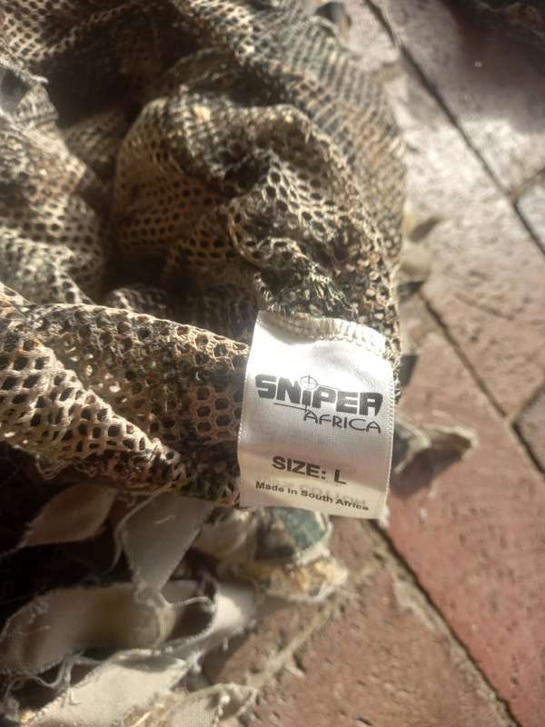 Ghillie Suit  Sniper Africa  Size M/L