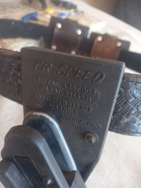 Competition Belt CR Speed holster with Magazine Pouches
