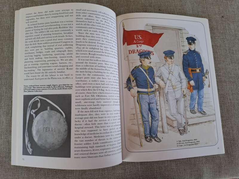 US Cavalry On The Plains 1850-90 - Osprey Men-At-Arms Series #168