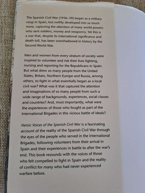 Heroic Voices of the Spanish Civil War - memories from the International Brigade - Peter Darman