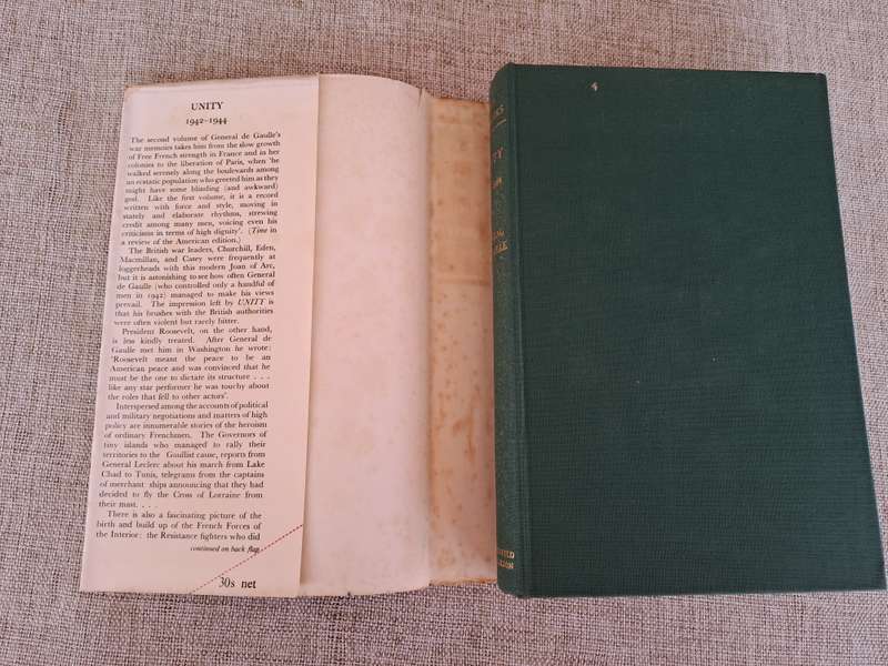 War Memoirs - Unity 1942-1944 - General De Gaulle