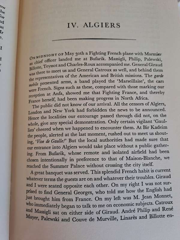 War Memoirs - Unity 1942-1944 - General De Gaulle