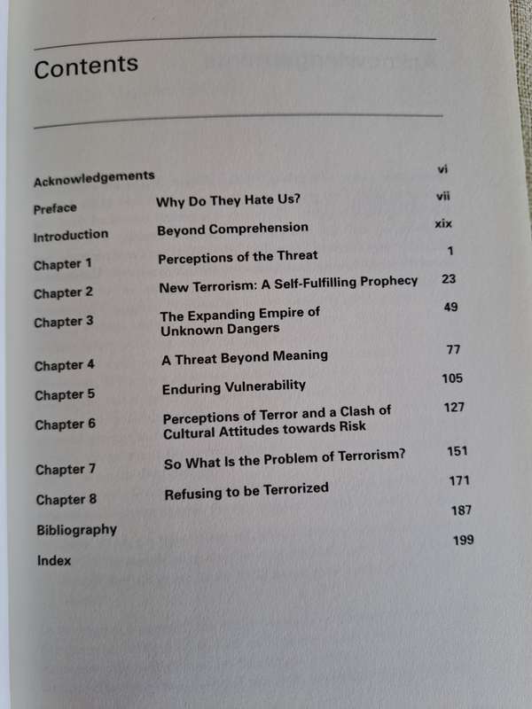 Invitation To Terror: The Expanding Empire of the Unknown - Frank Furedi