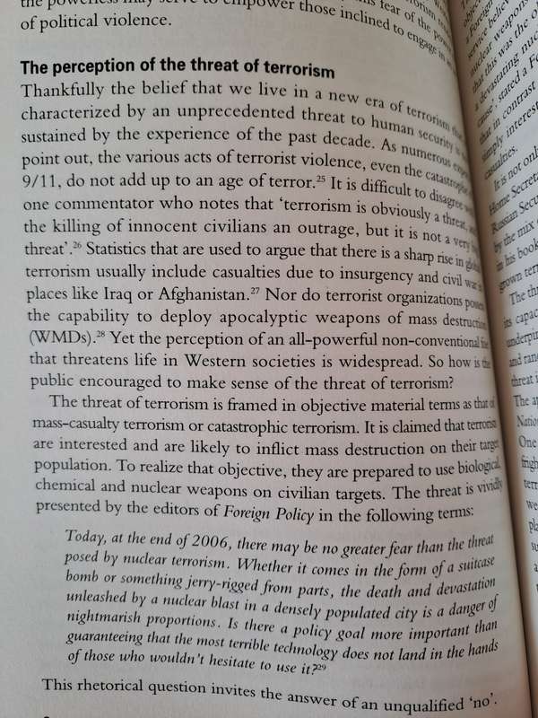 Invitation To Terror: The Expanding Empire of the Unknown - Frank Furedi