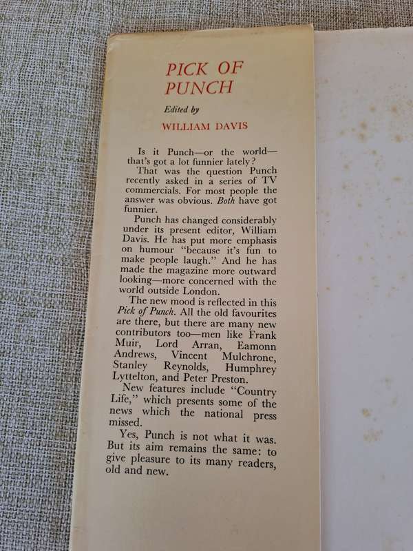 Pick of Punch 1970 - Edited by William Davis