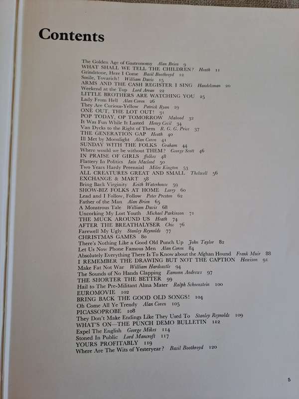 Pick of Punch 1970 - Edited by William Davis