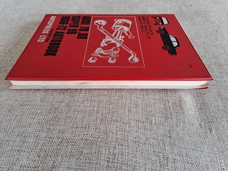 Audi 70, 80, Super 90, 1966 to 1972 Workshop Manual - Autobooks