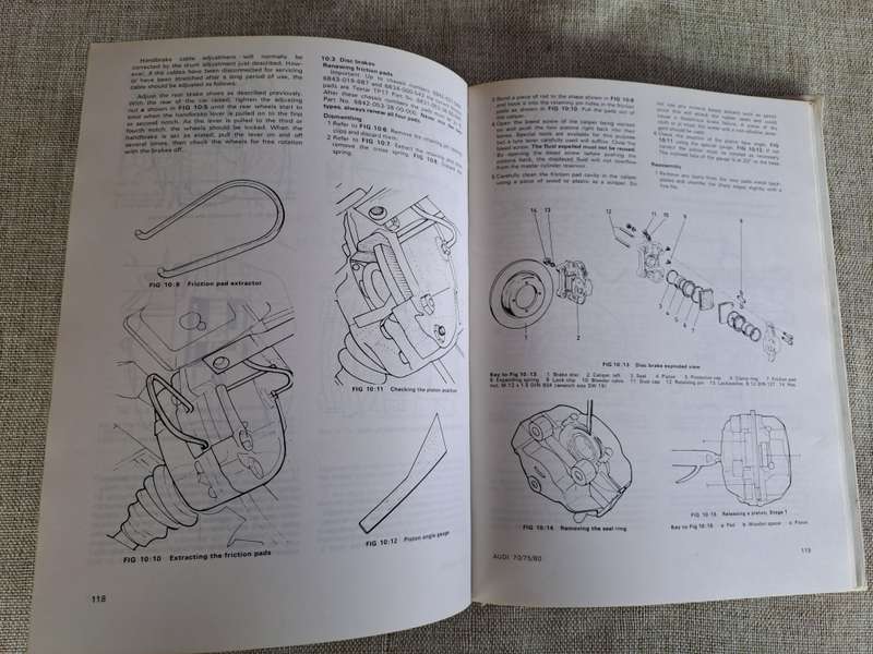 Audi 70, 80, Super 90, 1966 to 1972 Workshop Manual - Autobooks