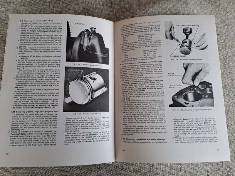 Ford Anglia, Prefect 100E 1953 to 1962 Workshop Manual - Autopress
