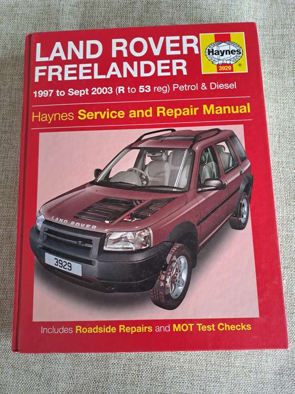 Land Rover Freelander 1997-Sep 2003 (R to 53 reg) Petrol & Diesel Service and Repair Manual - Haynes