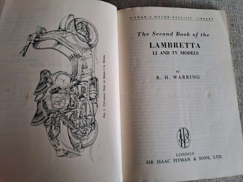The Second Book of the Lambretta LI and TV Models - R.H. Warring