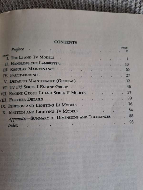 The Second Book of the Lambretta LI and TV Models - R.H. Warring