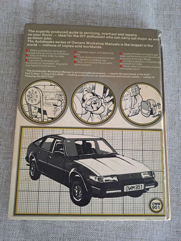 Rover 2000, 2300, 2600, 1977 to 1984 Owners Workshop Manual - Autobooks