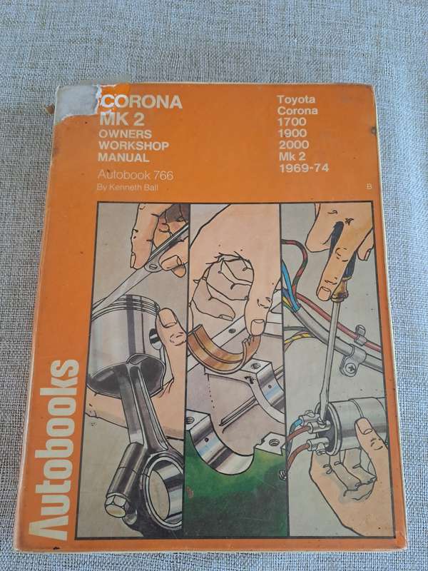Toyota Corona MK2 1969-74 Owners Workshop Manual - Autobooks